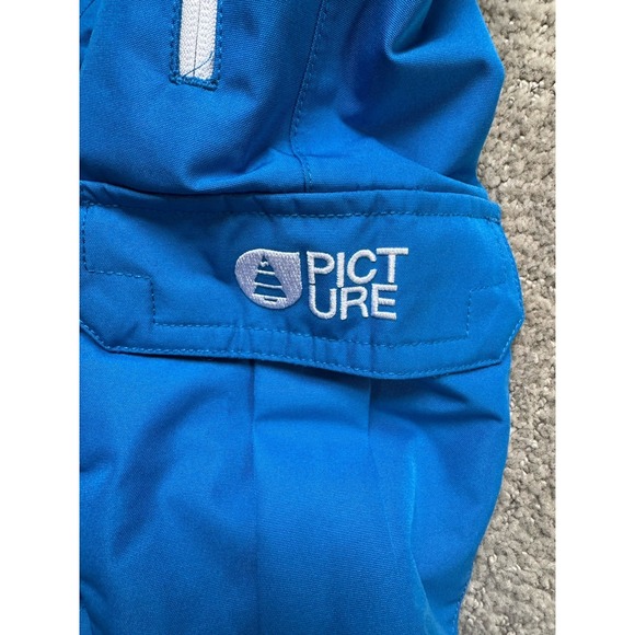 PICTURE 2008 Friends Line Blue Kids Unisex Size 10 Snow Ski Snowboarding Pant - Picture 7 of 12